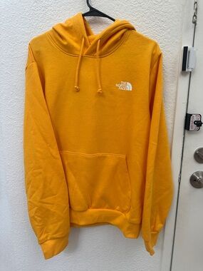 The North Face Men's Mustard Yellow Pullover Hoodie
